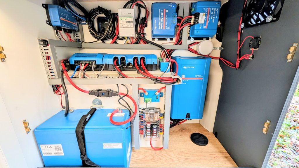 Installation électrique Victron Energy autonome van fourgon aménagé