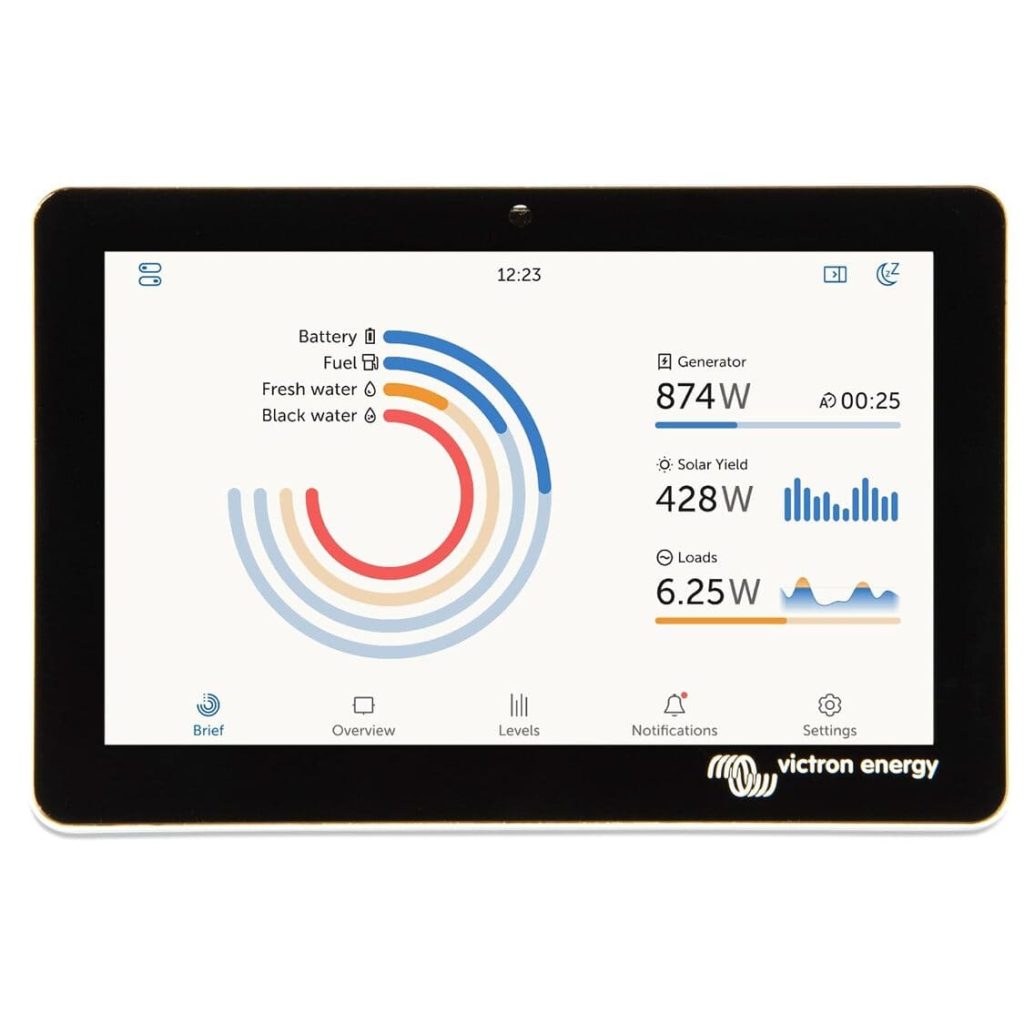 Ecran supervision Victron GX Touch 50